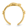 Gold Polished Infinity Toe Rings