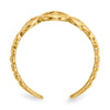 14k Peace Sign Toe Ring