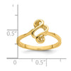 14k Free Form Ring