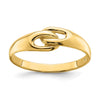 14k Free Form Knot Ring