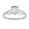 Gold Polished Claddagh Rings