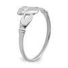 Gold Polished Claddagh Rings