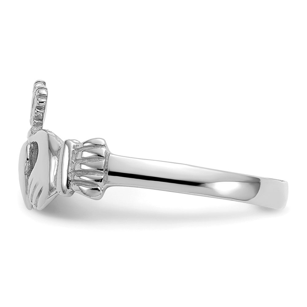 Gold Polished Claddagh Rings