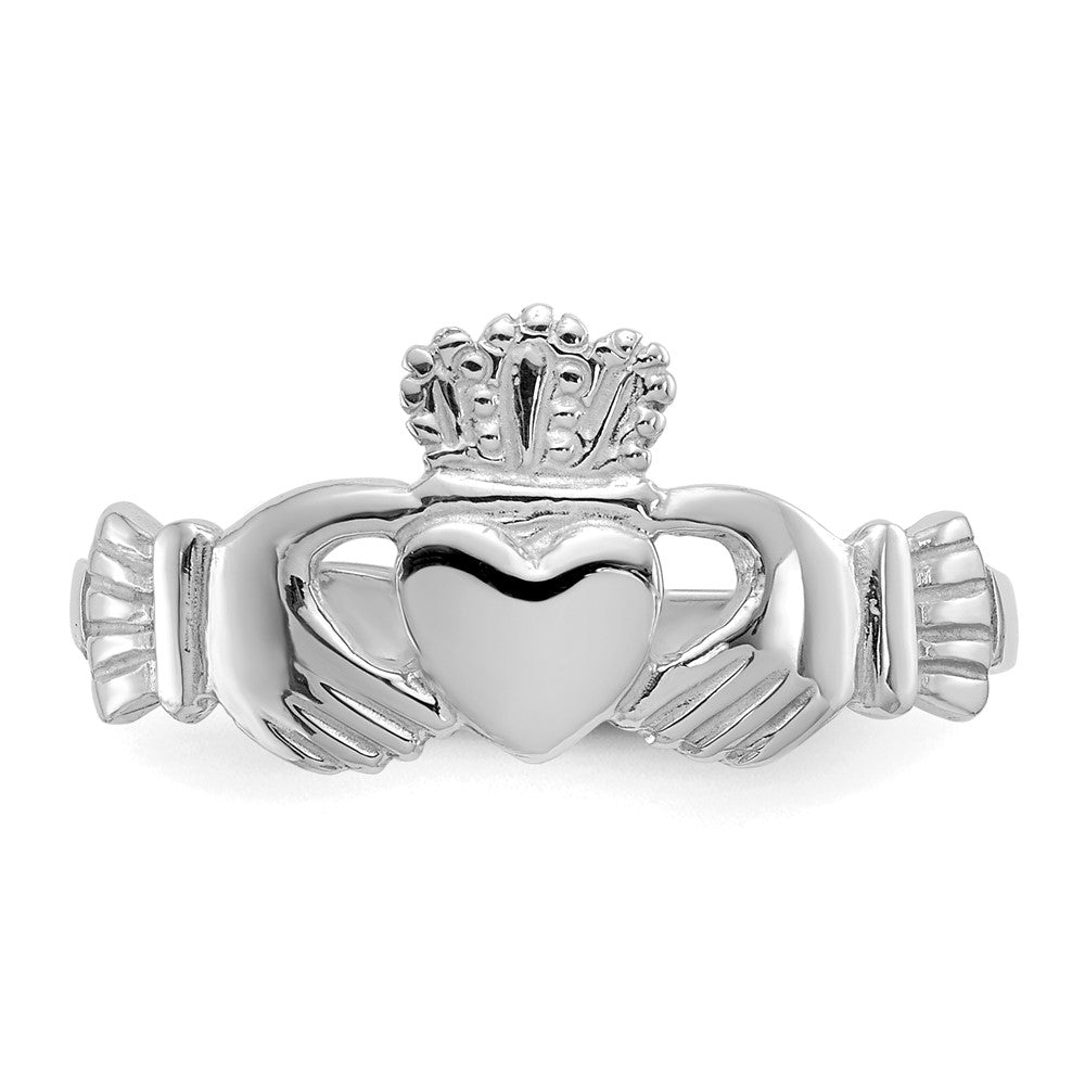 Gold Polished Claddagh Rings
