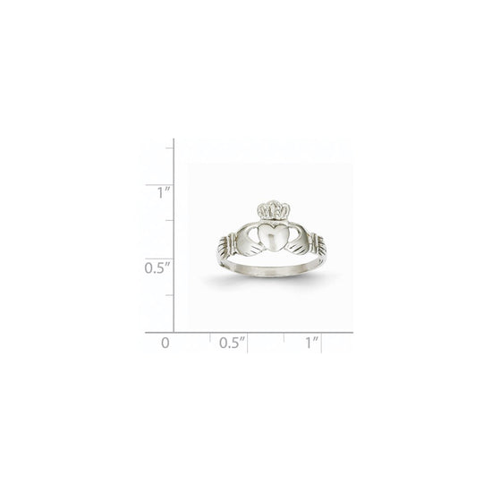 Gold Polished Claddagh Rings