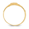 Gold Polished Claddagh Rings