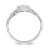 Gold Polished Claddagh Rings