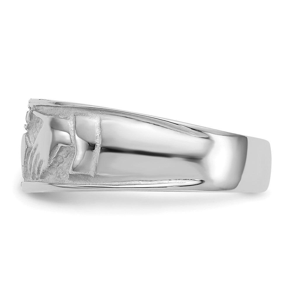 Gold Polished Claddagh Rings