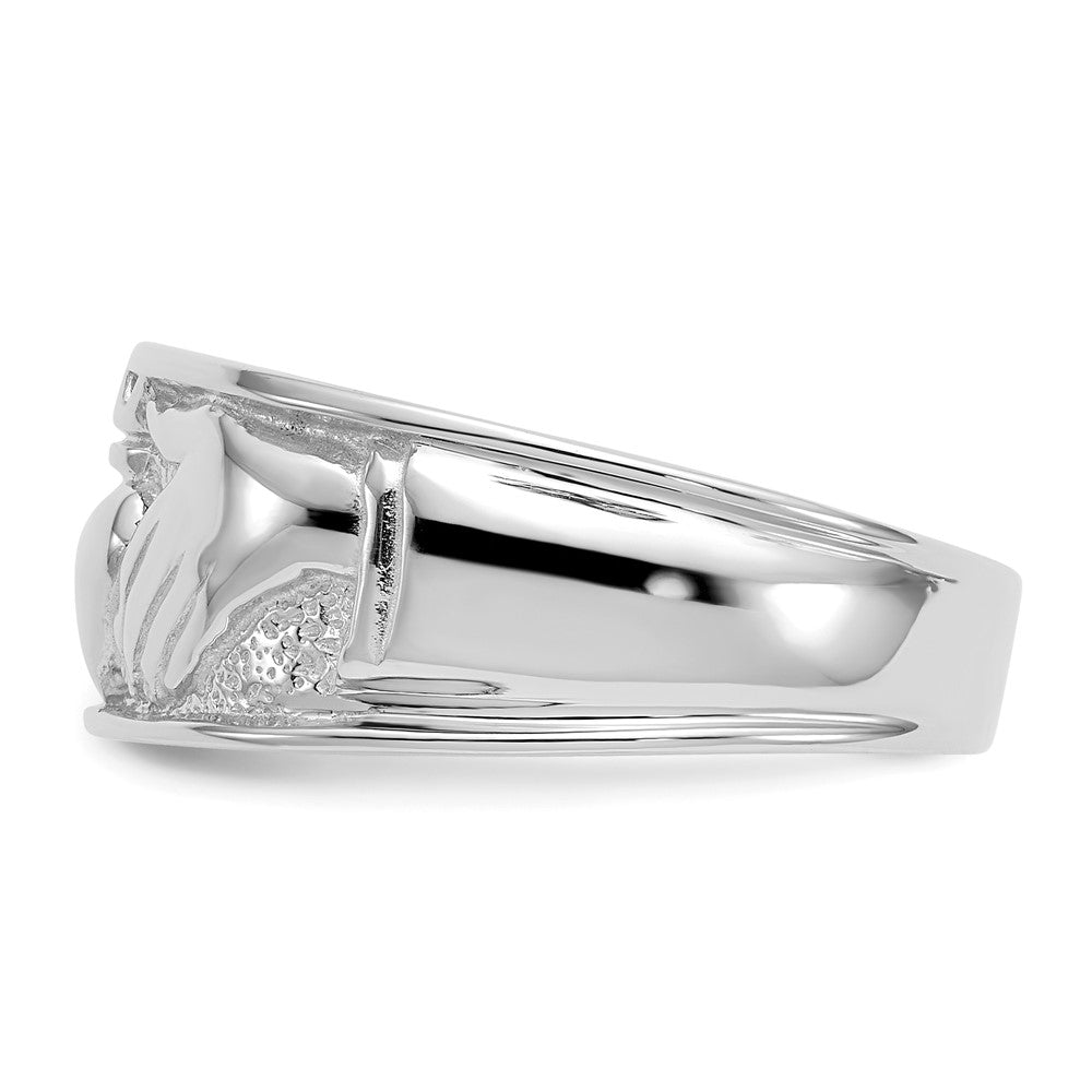 Gold Polished Claddagh Rings