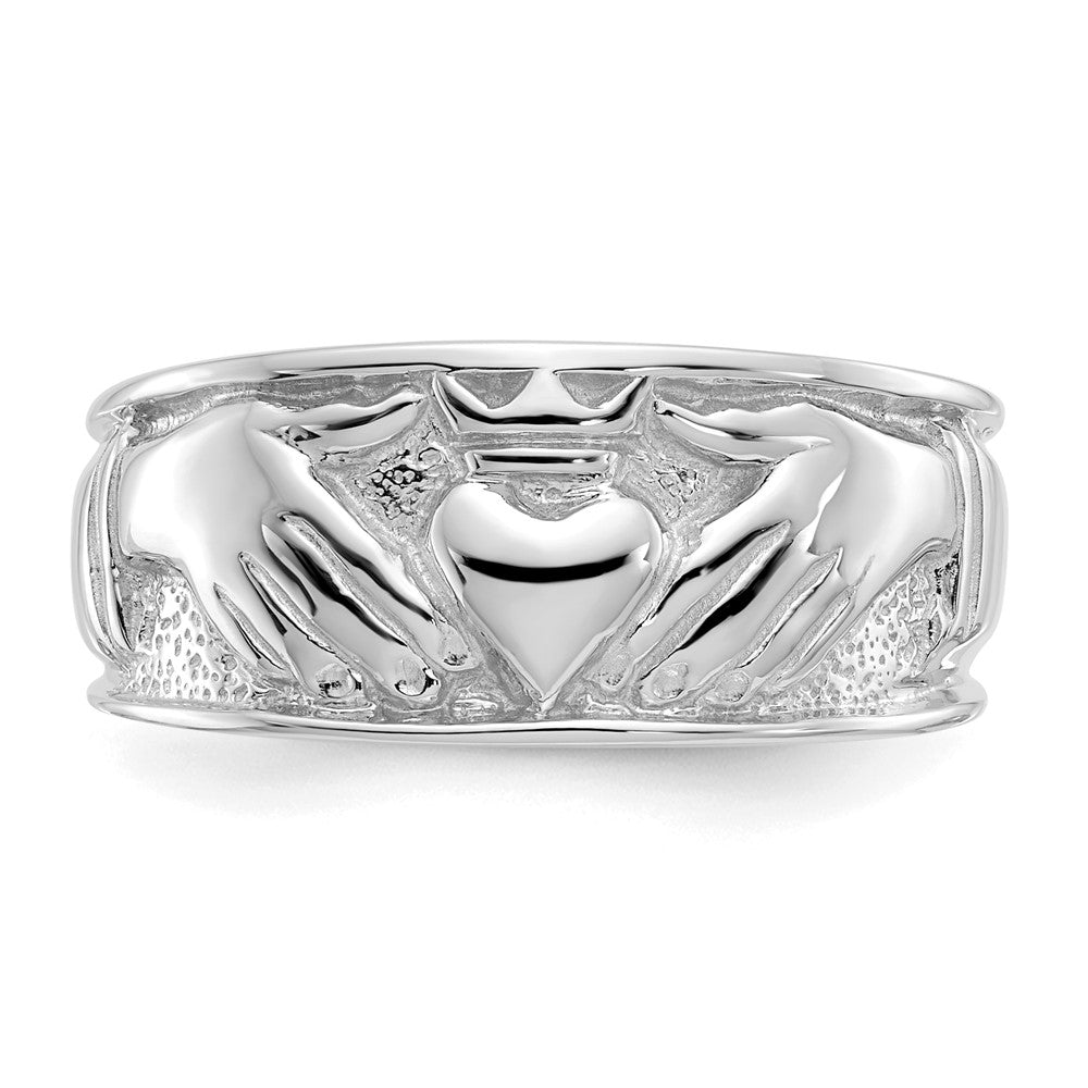 Gold Polished Claddagh Rings