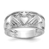 Gold Polished Claddagh Rings