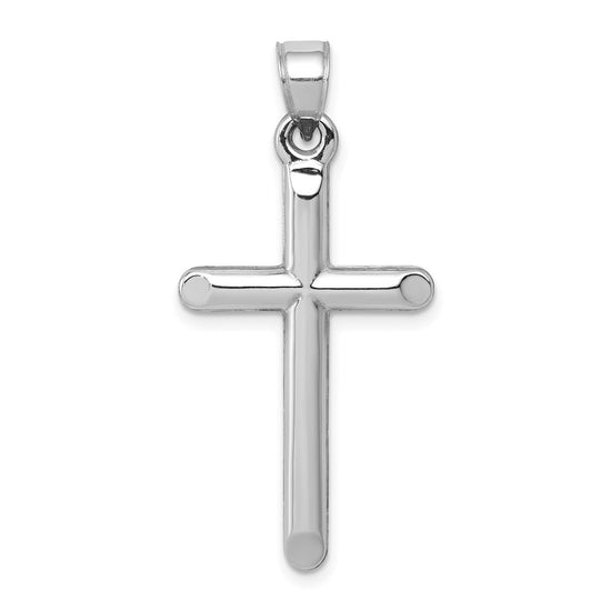 Gold Hollow Latin Cross Pendant