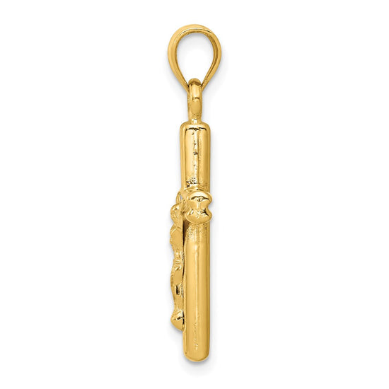 Gold Crucifix Pendant