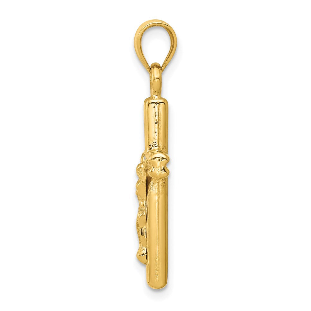 Gold Crucifix Pendant