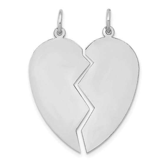 Gold Break a Part Hearts