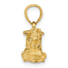 Gold Polished Travel Pendants