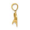 Gold Polished Shark Pendants