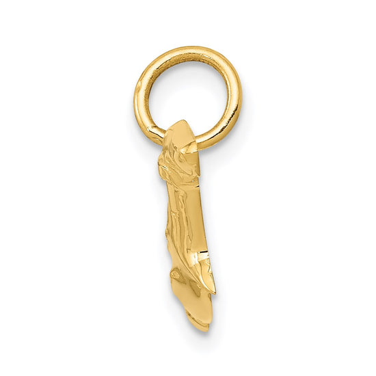 Gold Polished Shark Pendants