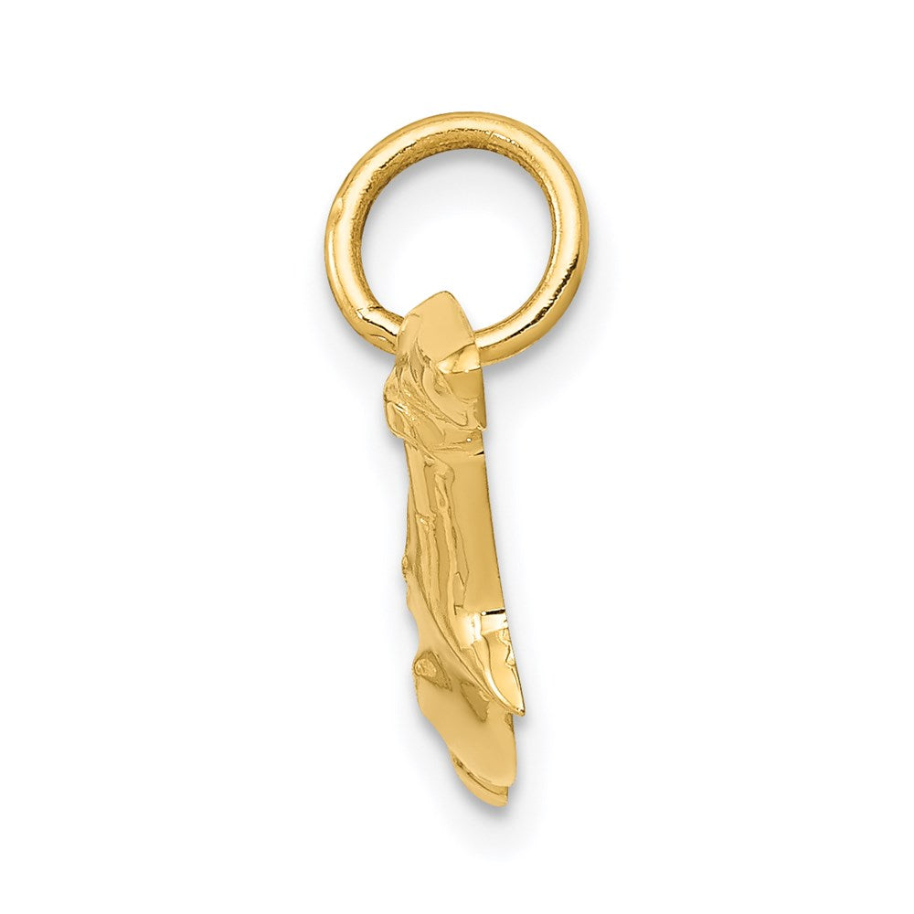 Gold Polished Shark Pendants