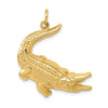 Gold Polished Reptile Pendants