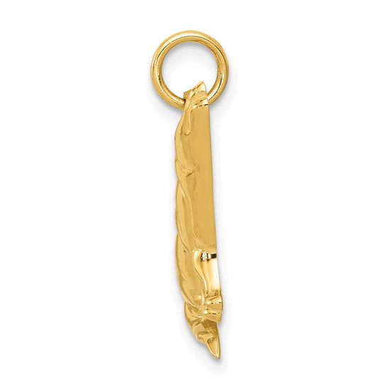 Gold Polished Forest Animal Pendants
