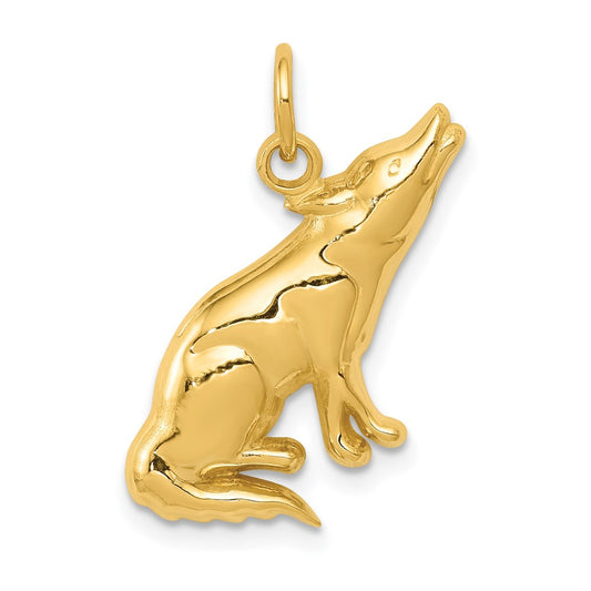 Gold Polished Forest Animal Pendants