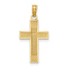14k NURSE Cross Charm
