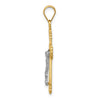 Gold INRI Crucifix Pendants