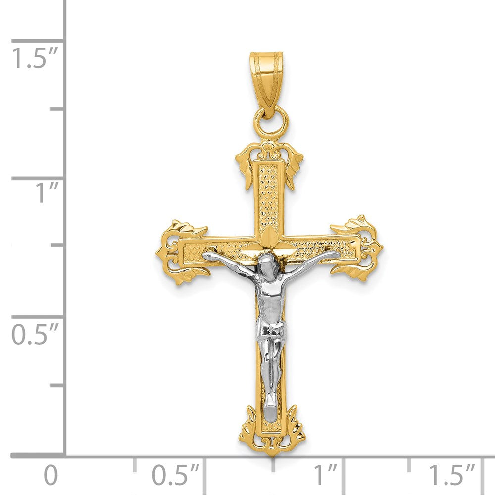 Gold INRI Crucifix Pendants