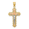 Gold INRI Crucifix Pendants