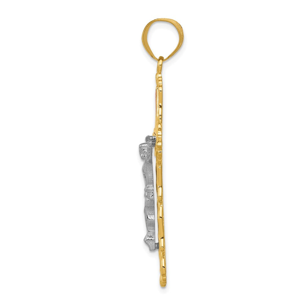 Gold INRI Crucifix Pendants