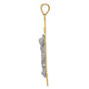 Gold INRI Crucifix Pendants