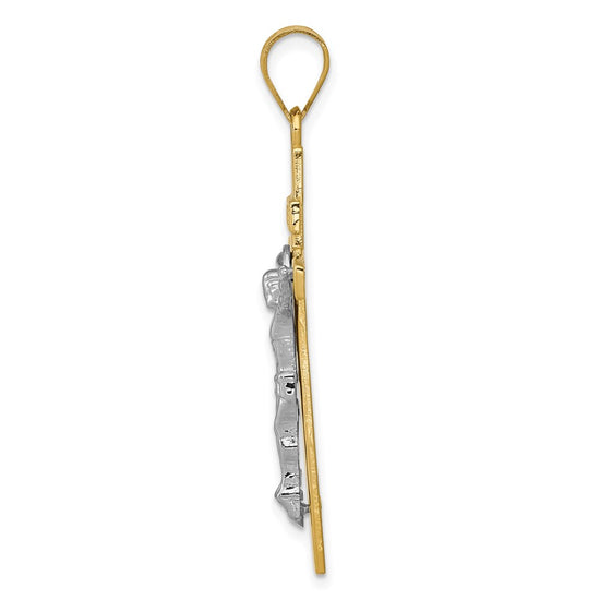 Gold INRI Crucifix Pendants