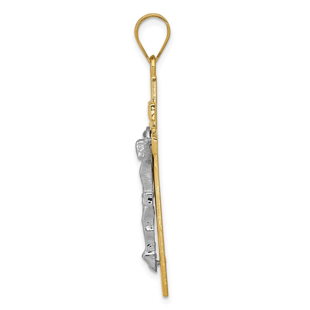 Gold INRI Crucifix Pendants