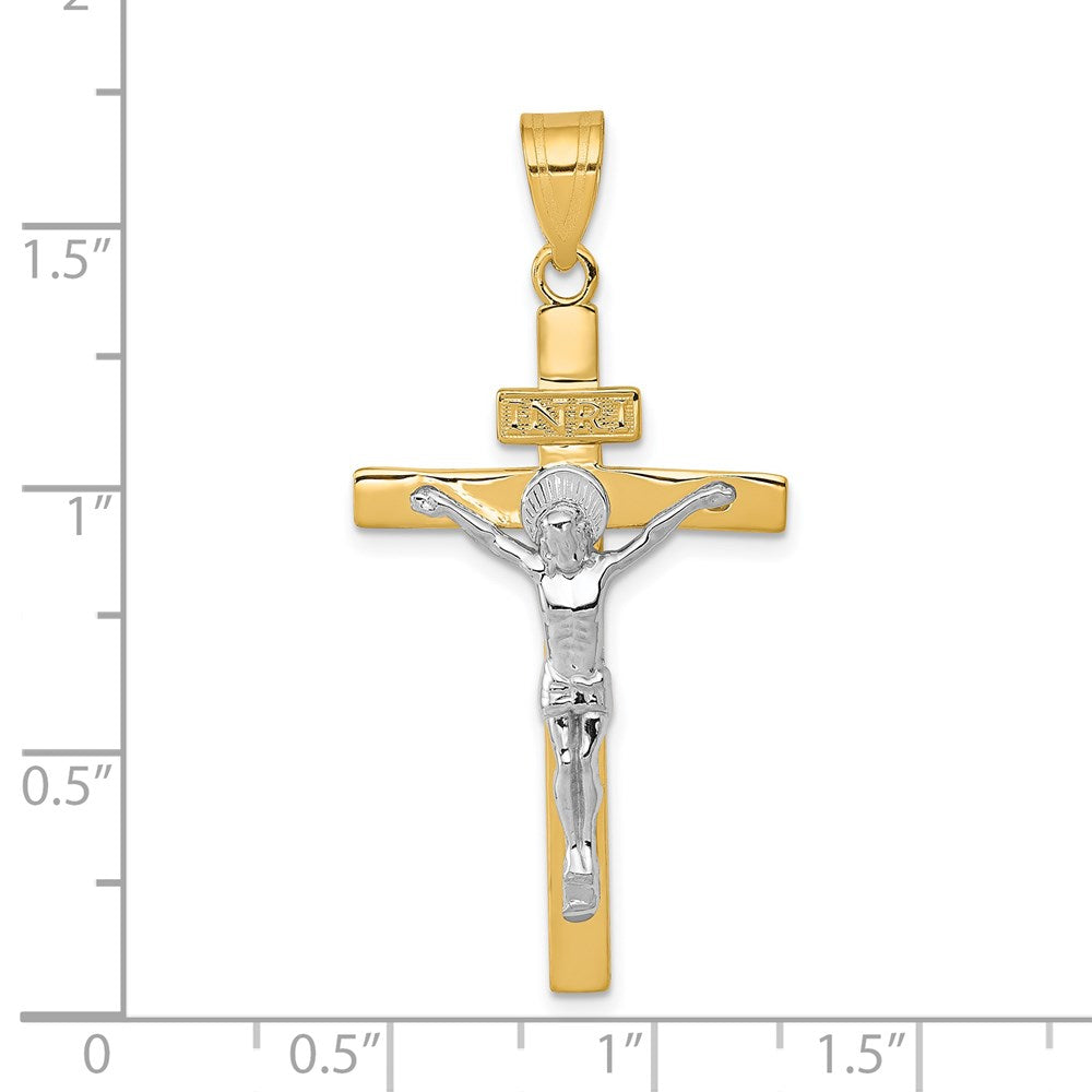 Gold INRI Crucifix Pendants