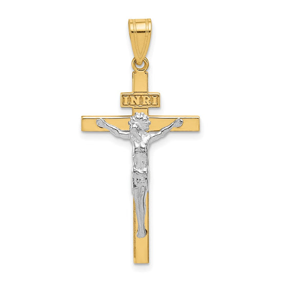 Gold INRI Crucifix Pendants