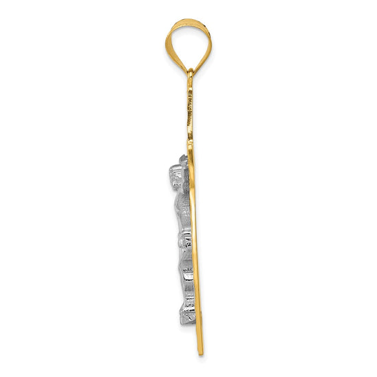 Gold Crucifix Pendant