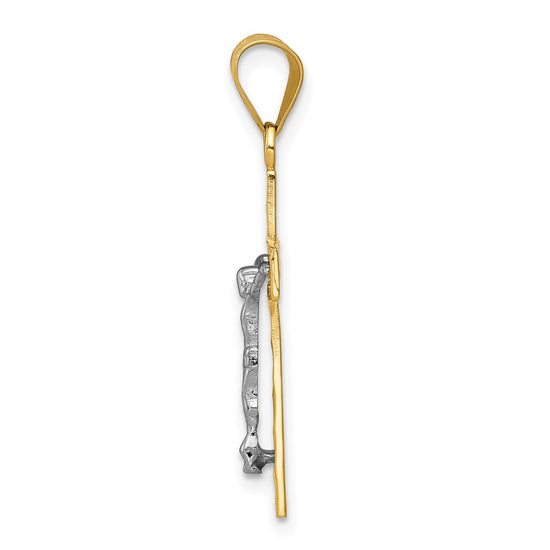 Gold Crucifix Pendant
