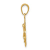 14k Mariners Crucifix Pendant