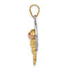 Gold Faces of Jesus Pendants