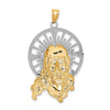 Gold Faces of Jesus Pendants