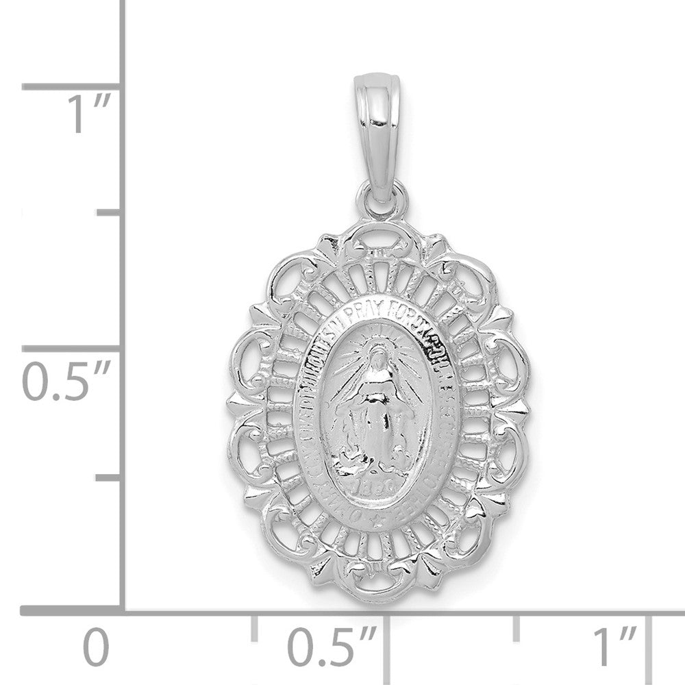 Gold Miraculous Medal Pendants