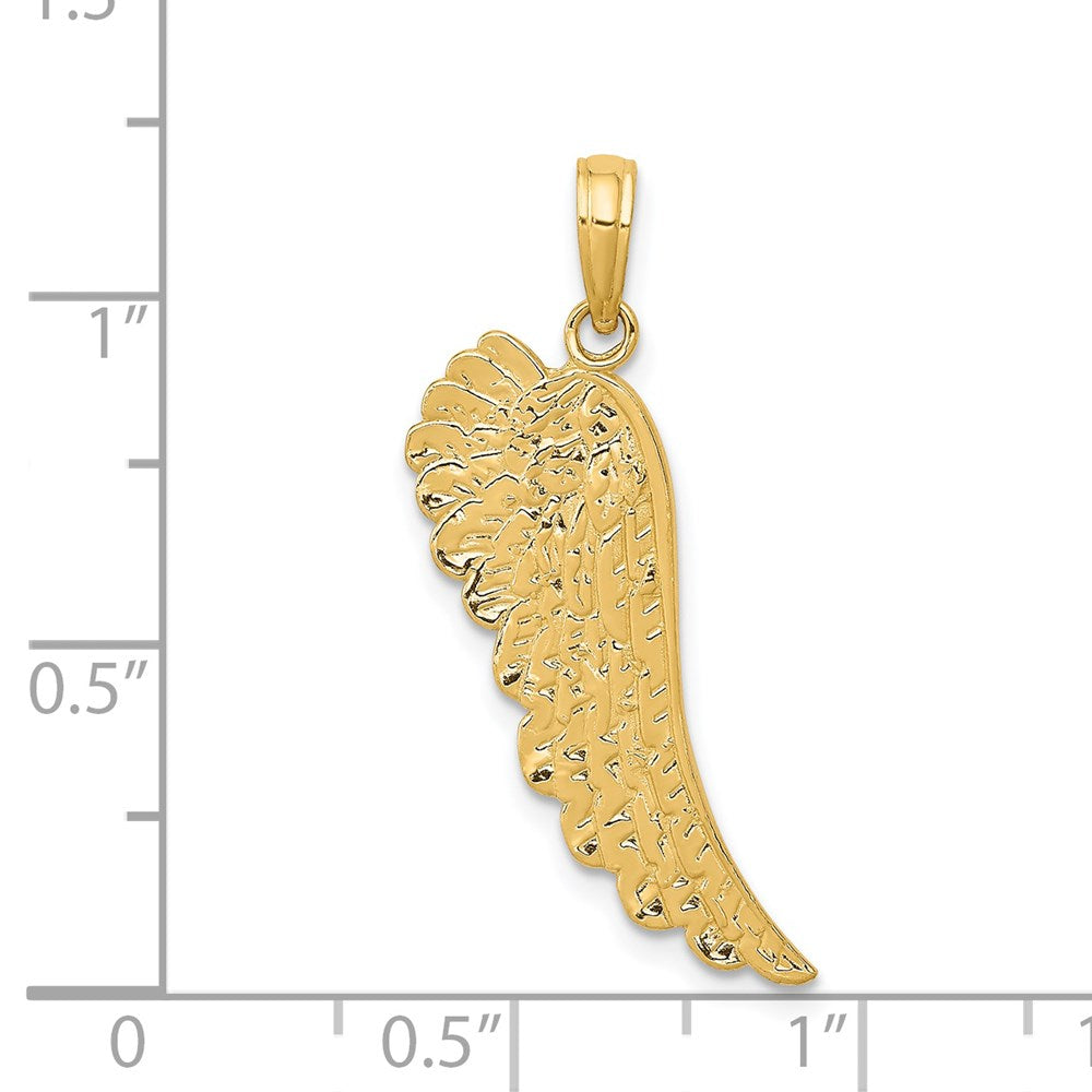 Gold Angel Wing Pendants