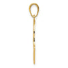 14K Filigree Chamseh Pendant