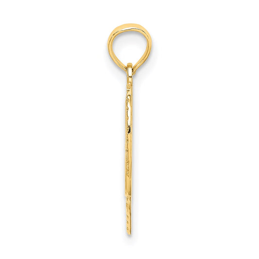14K I HEART YOU Charm