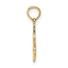 14K Polished #1 MOM Pendant