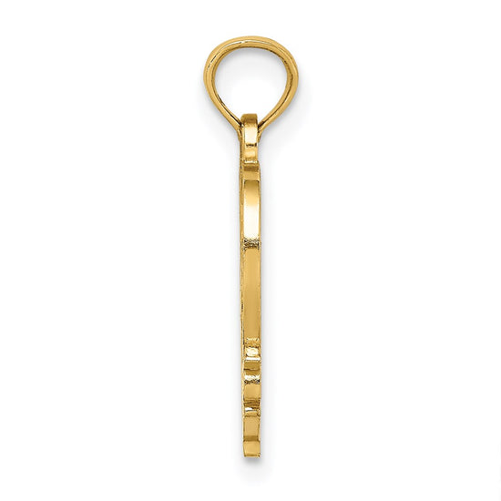 Gold Polished Mom Pendants