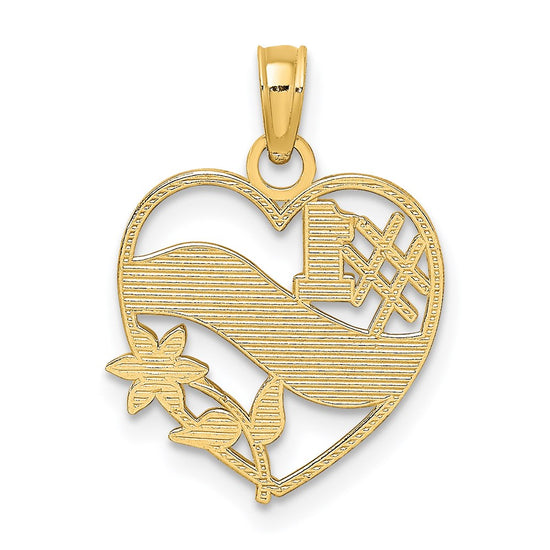 Gold Polished Mom Pendants