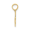 14k #1 GRANDMOTHER Charm