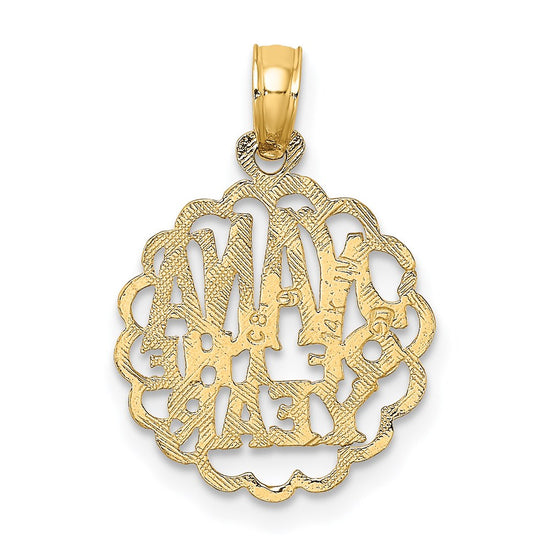 14K NANA OF THE YEAR Charm